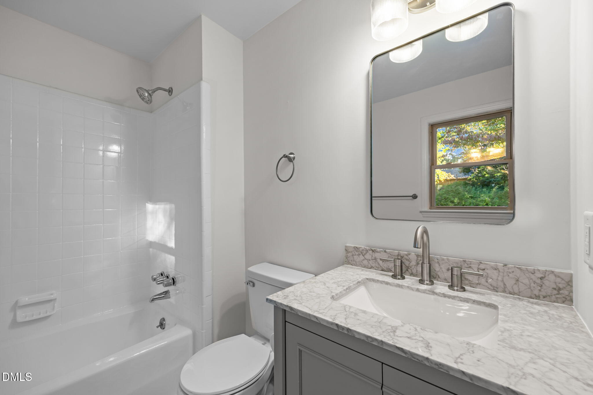 102 Royall Road Oxford, NC 27565 - Photo 25 of 53 a bathroom with a granite countertop sink toilet and shower