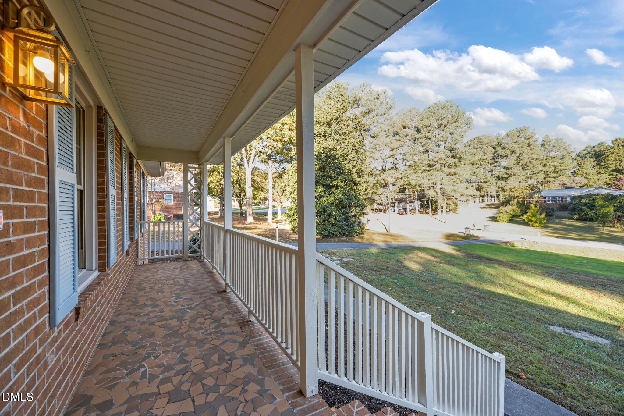 102 Royall Road Oxford, NC 27565 - Photo 37 of 53 a view of a porch with wooden floor and outdoor space