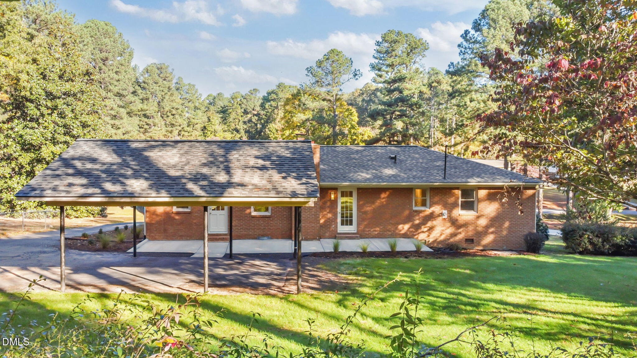 102 Royall Road Oxford, NC 27565 - Photo 39 of 53 a view of a back yard of the house