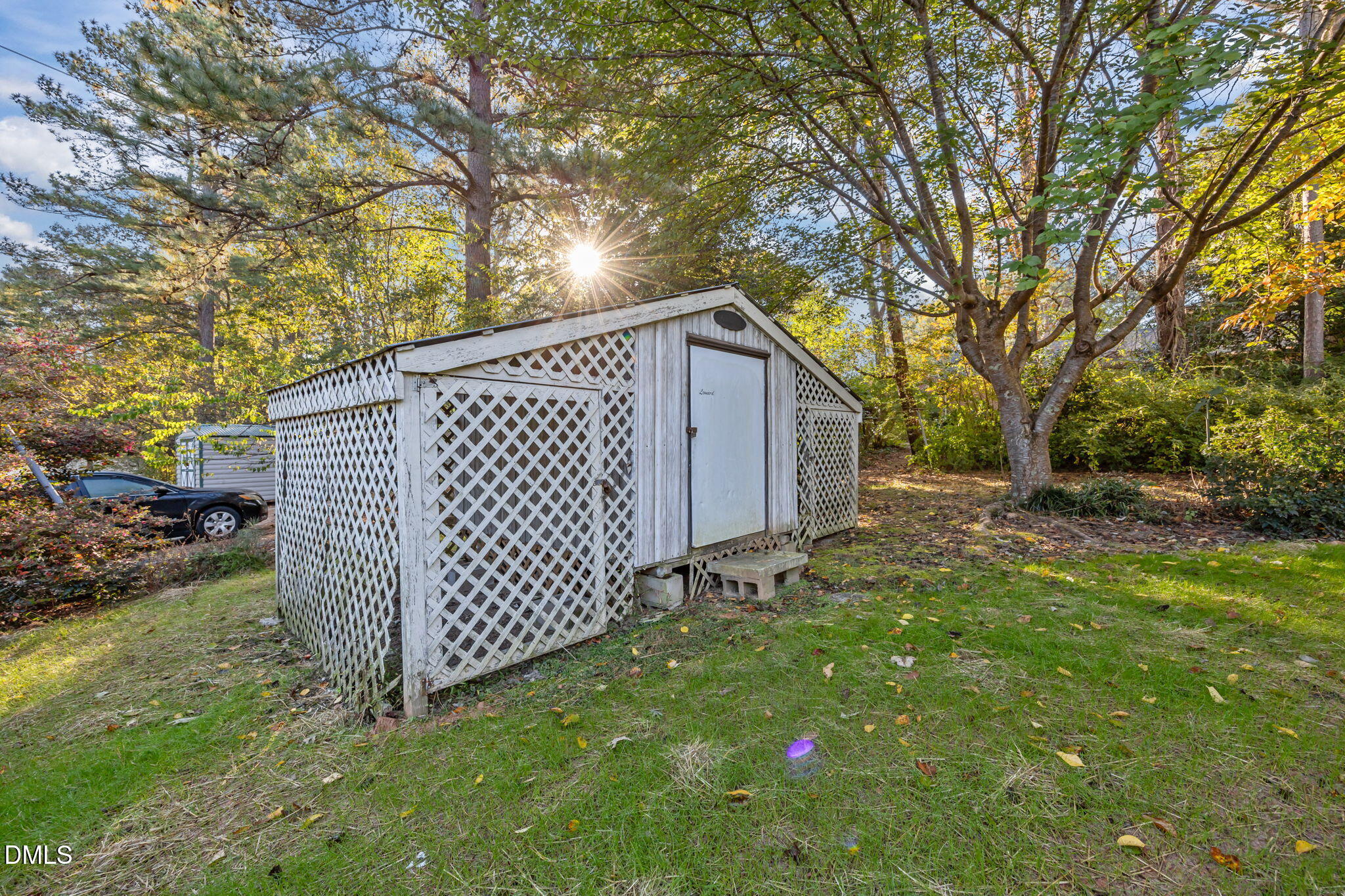 102 Royall Road Oxford, NC 27565 - Photo 44 of 53 a view of a backyard with tree s