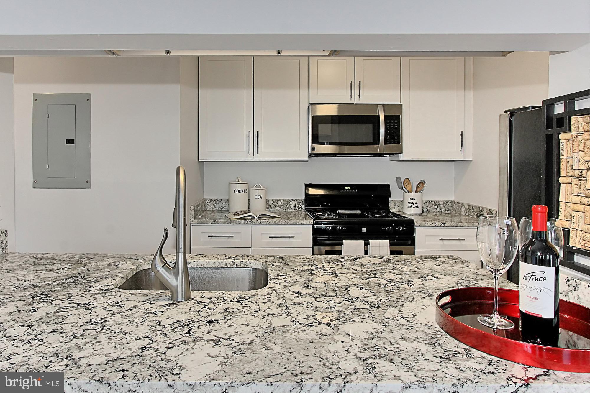 20950 Timber Ridge Terrace, Unit 201 Ashburn, VA 20147 - Photo 6 of 37 Renovated Kit w/new cabinets, appliances & granite