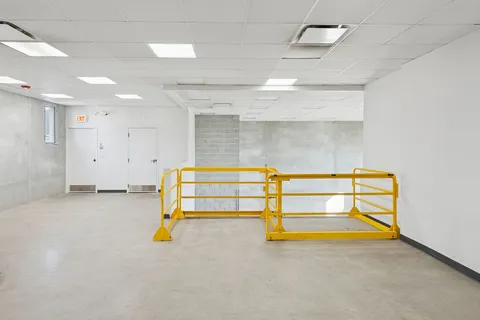 a room with storage and utility