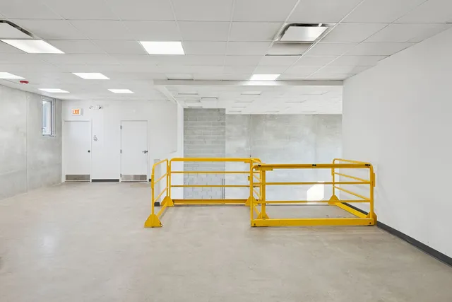 a room with storage and utility