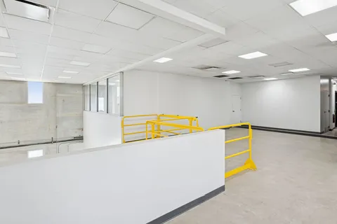 a view of a city with tall buildings