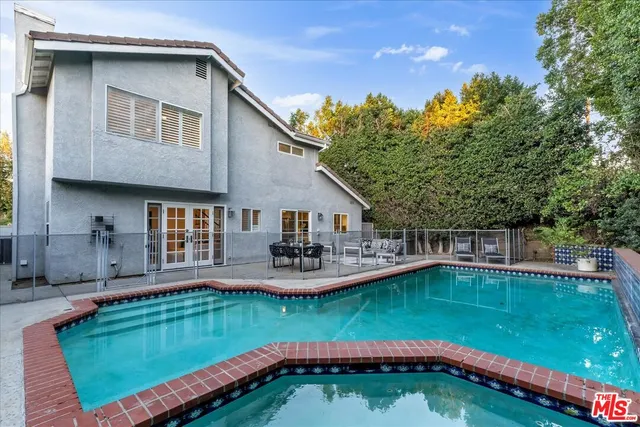 a view of a house with pool