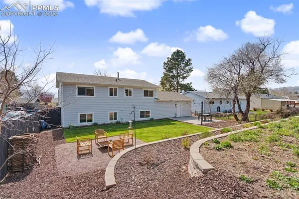 a view of a house with swimming pool and a yard