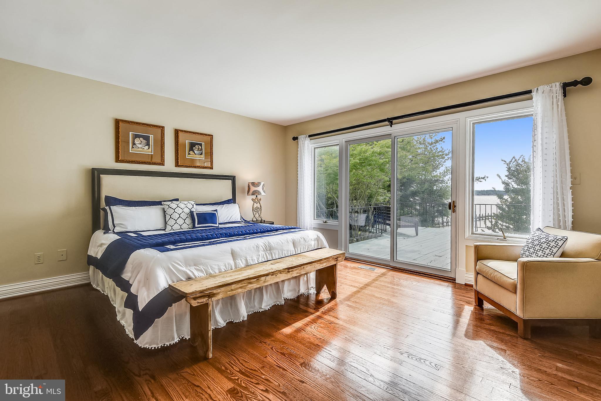 508 Tulip Road Annapolis, MD 21403 - Photo 19 of 61 Master Bedroom - Those Views!
