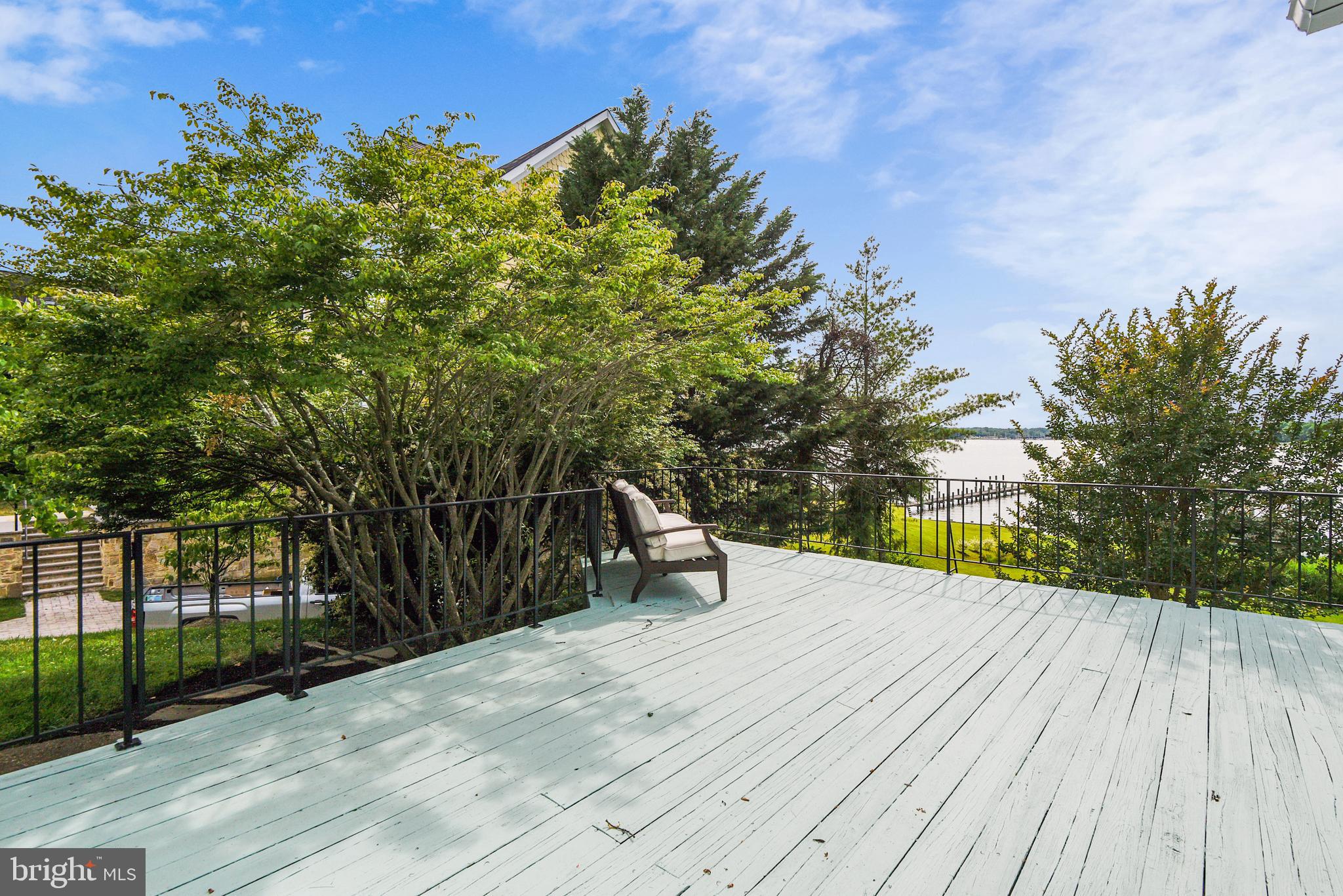 508 Tulip Road Annapolis, MD 21403 - Photo 21 of 61 Deck Overlooking Water Off Master Bedroom
