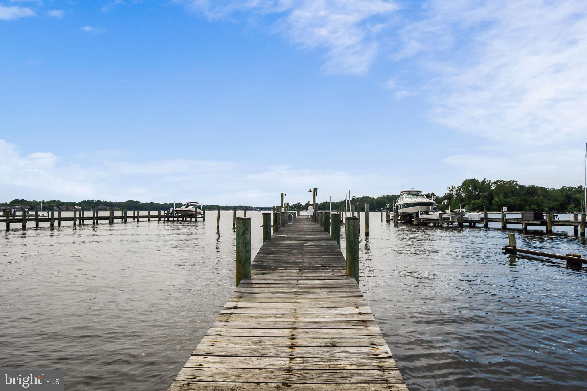 508 Tulip Road Annapolis, MD 21403 - Photo 33 of 61 Private Pier with 2 Boatlifts