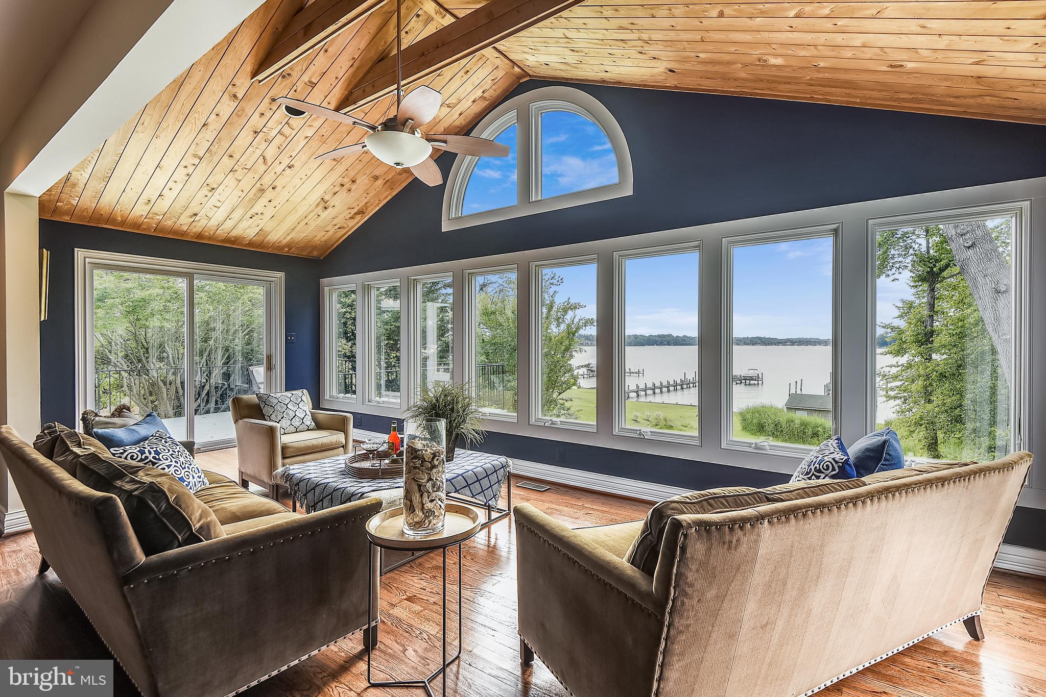 508 Tulip Road Annapolis, MD 21403 - Photo 6 of 61 View from Sunroom