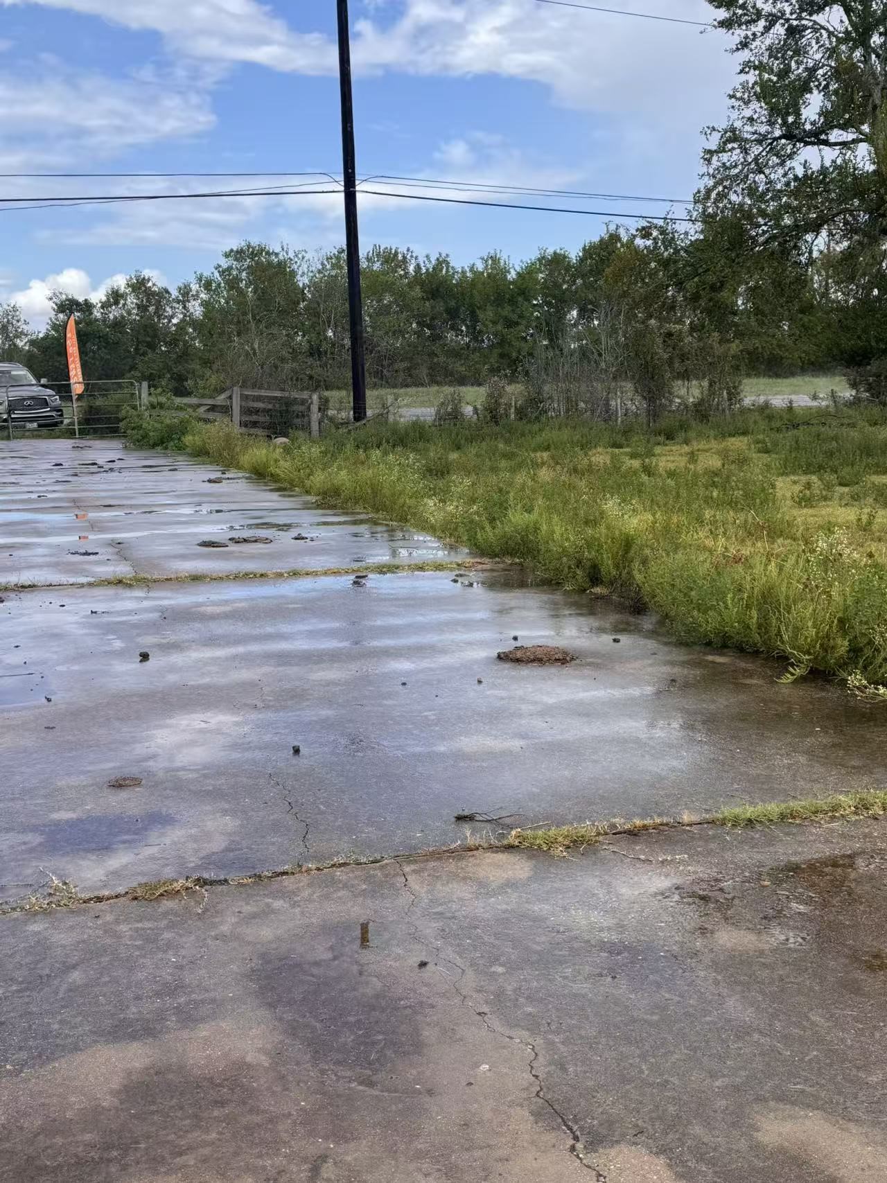 0 Fm 521 Highway North Rosharon, TX 77583 - Photo 8 of 24 a view of a yard with an empty space