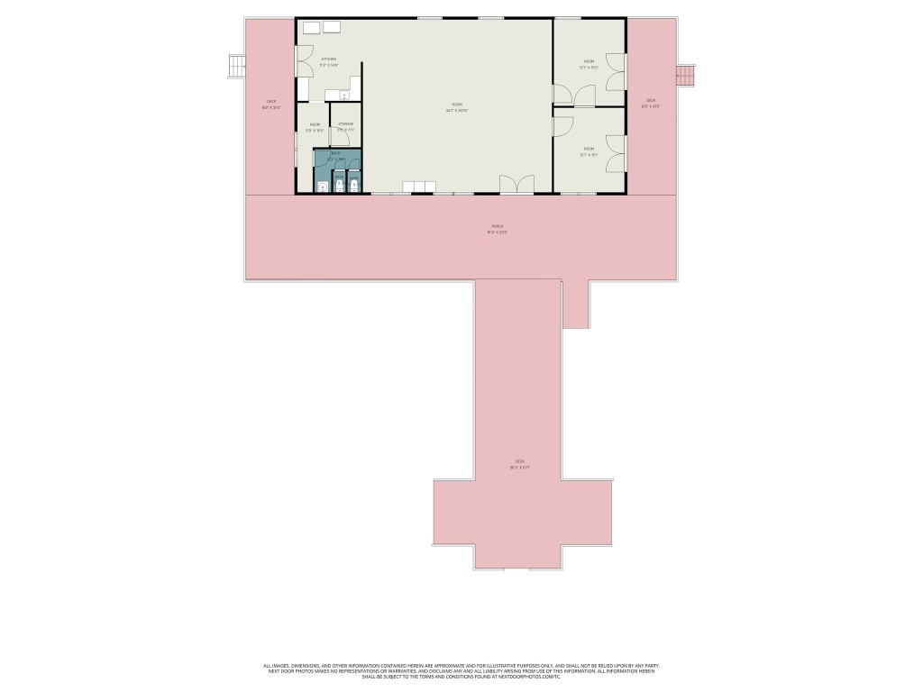 810 Miller Street Anahuac, TX 77514 - Photo 28 of 28 Floor Plan