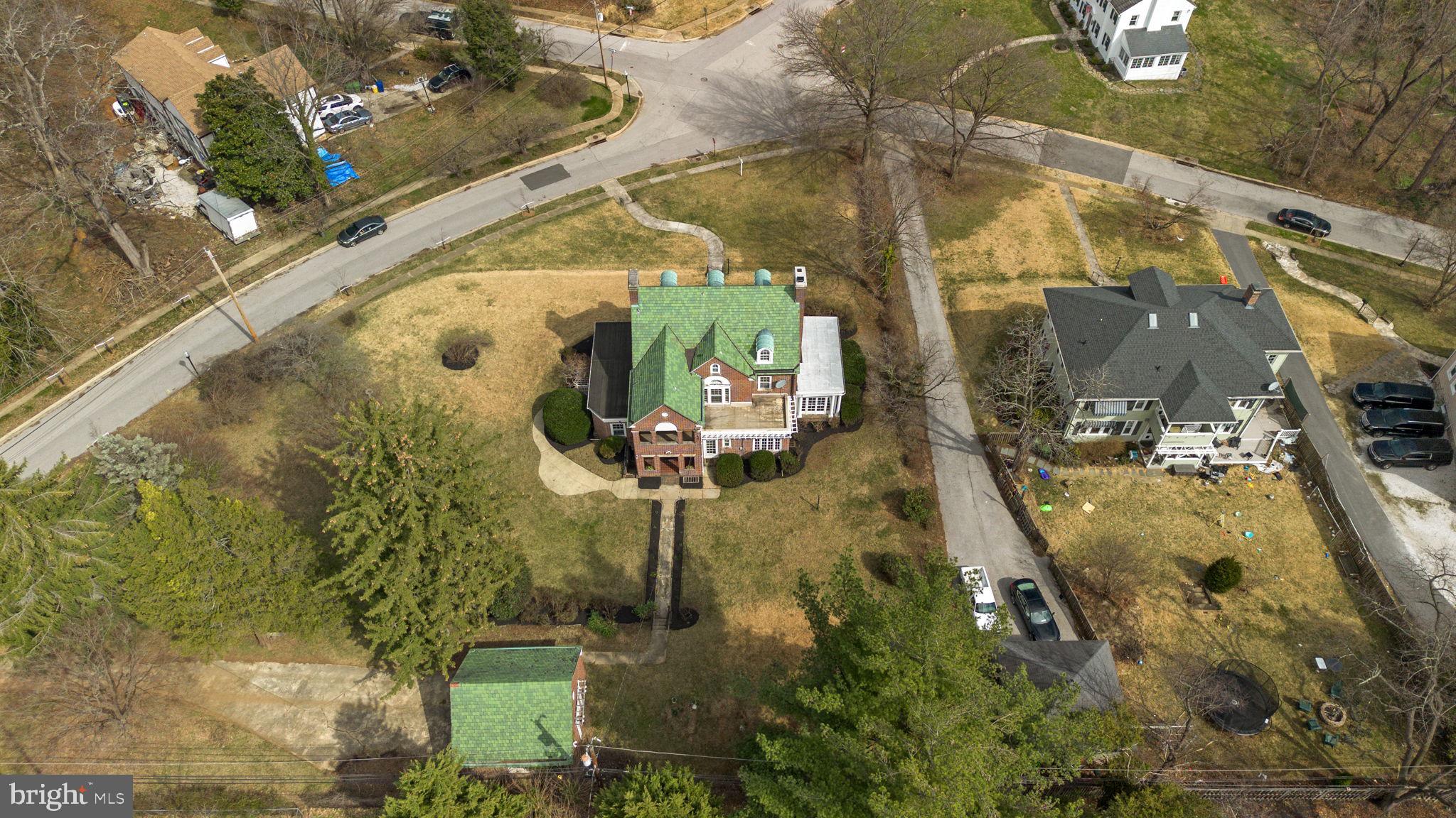 414 Old Orchard Road Baltimore, MD 21229 - Photo 69 of 84 an aerial view of residential house with outdoor space