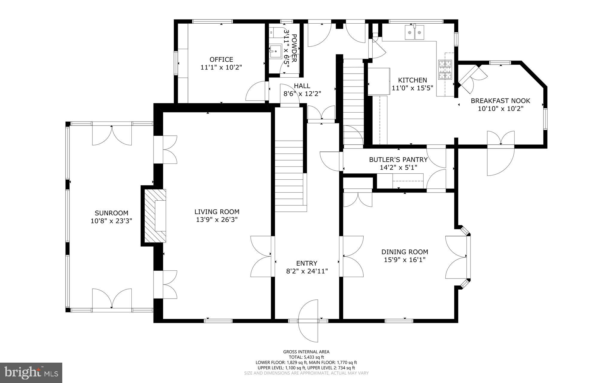 414 Old Orchard Road Baltimore, MD 21229 - Photo 80 of 84 Floor plan - 1st floor