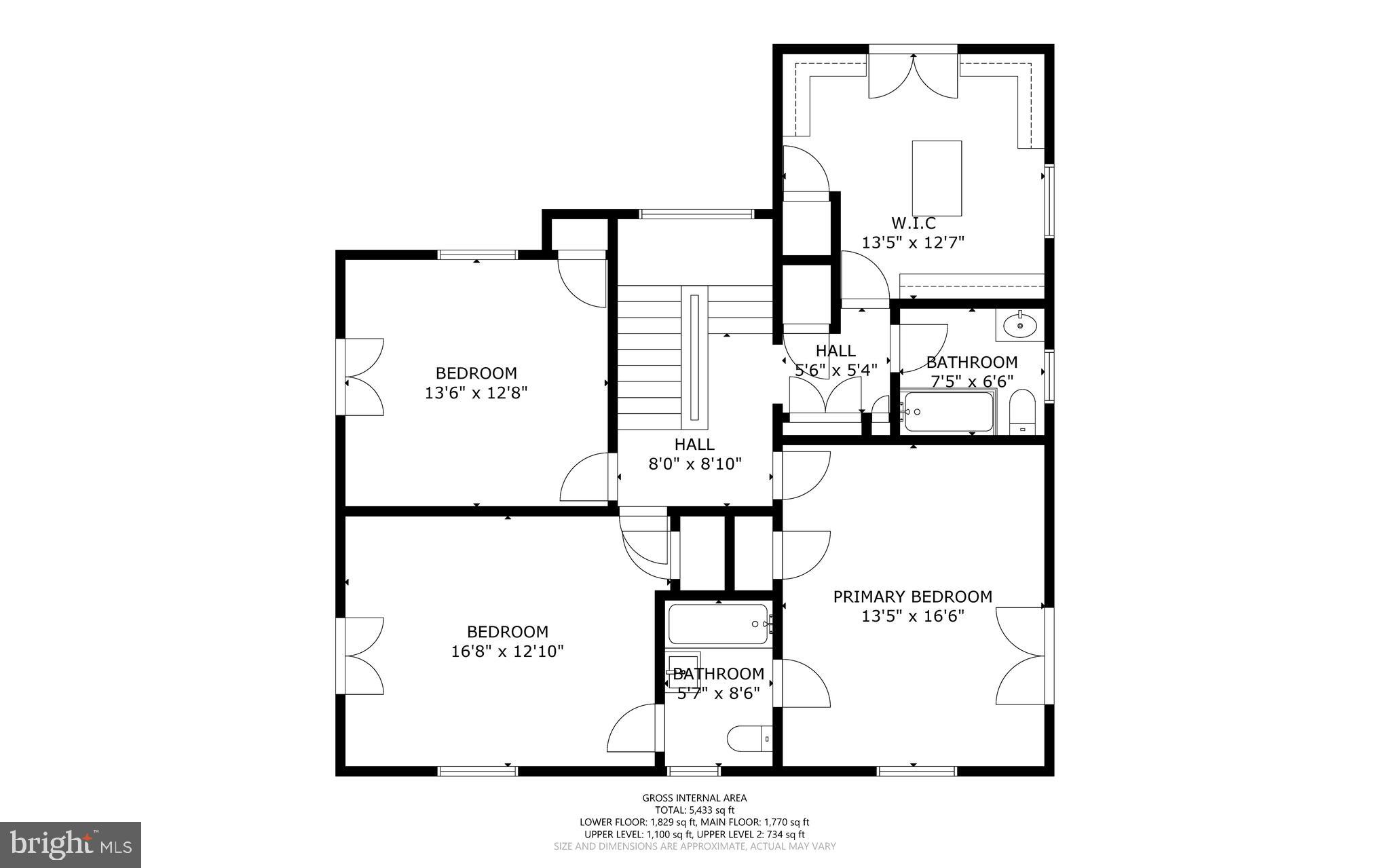 414 Old Orchard Road Baltimore, MD 21229 - Photo 81 of 84 Floor plan - 2nd floor