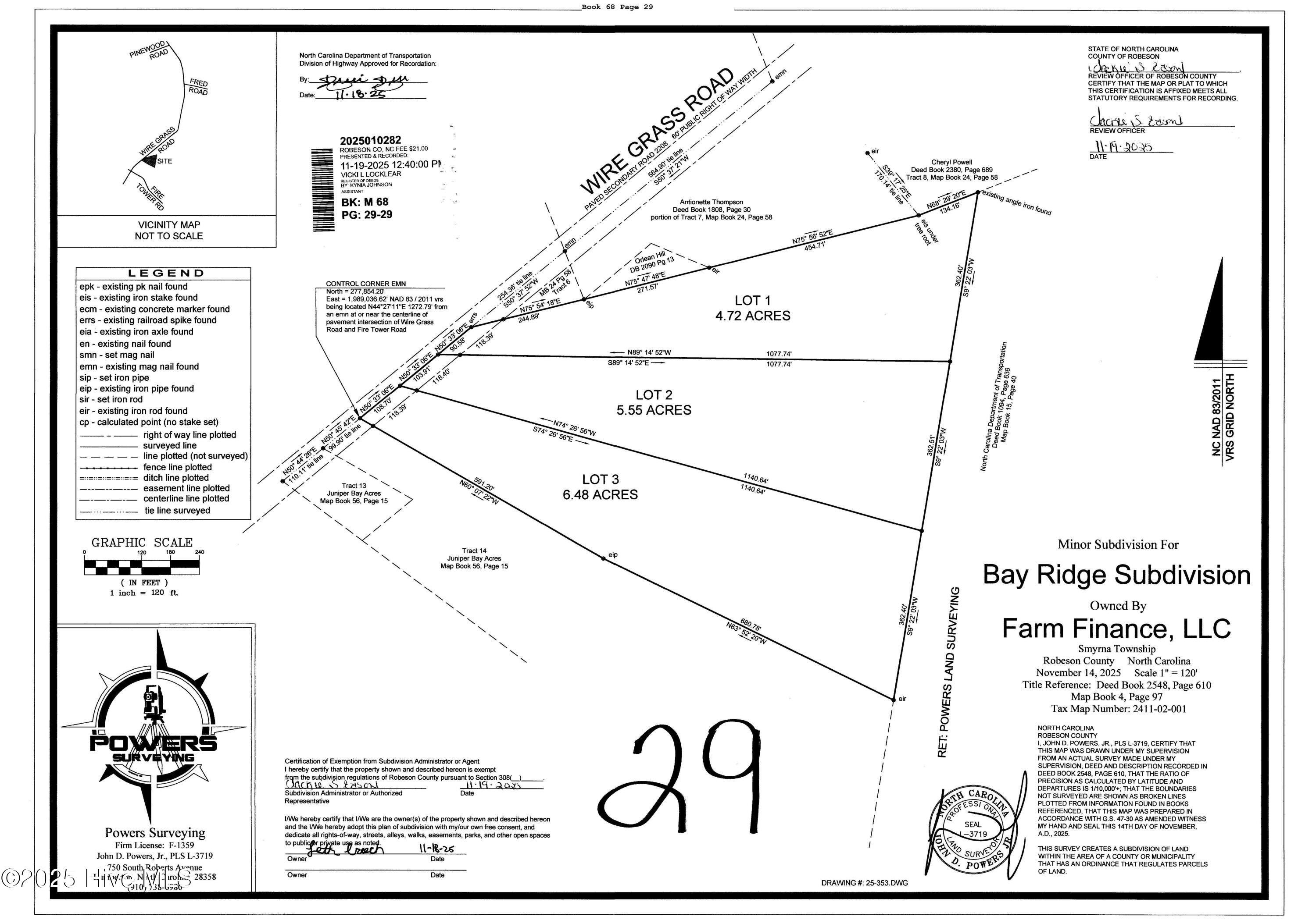 Lot 3 Wire Grass Road Lumberton, NC 28358 - Photo 5 of 8 Bay Ridge Subdivision