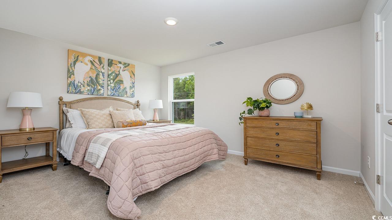 303 Ridley Street Longs, SC 29568 - Photo 28 of 31 Bedroom featuring light carpet and baseboards