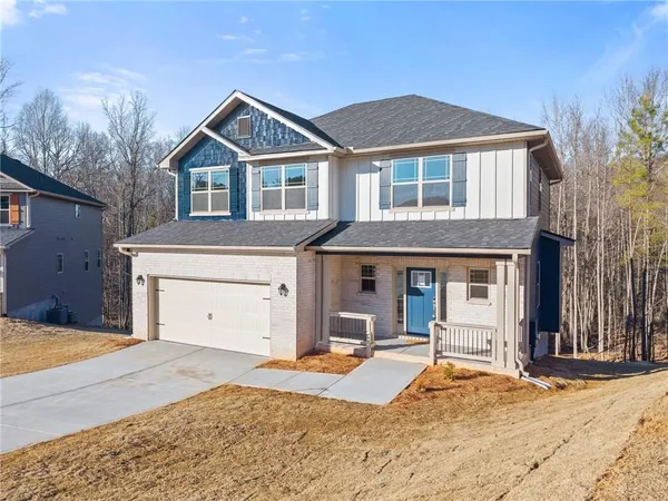 a house with a outdoor space