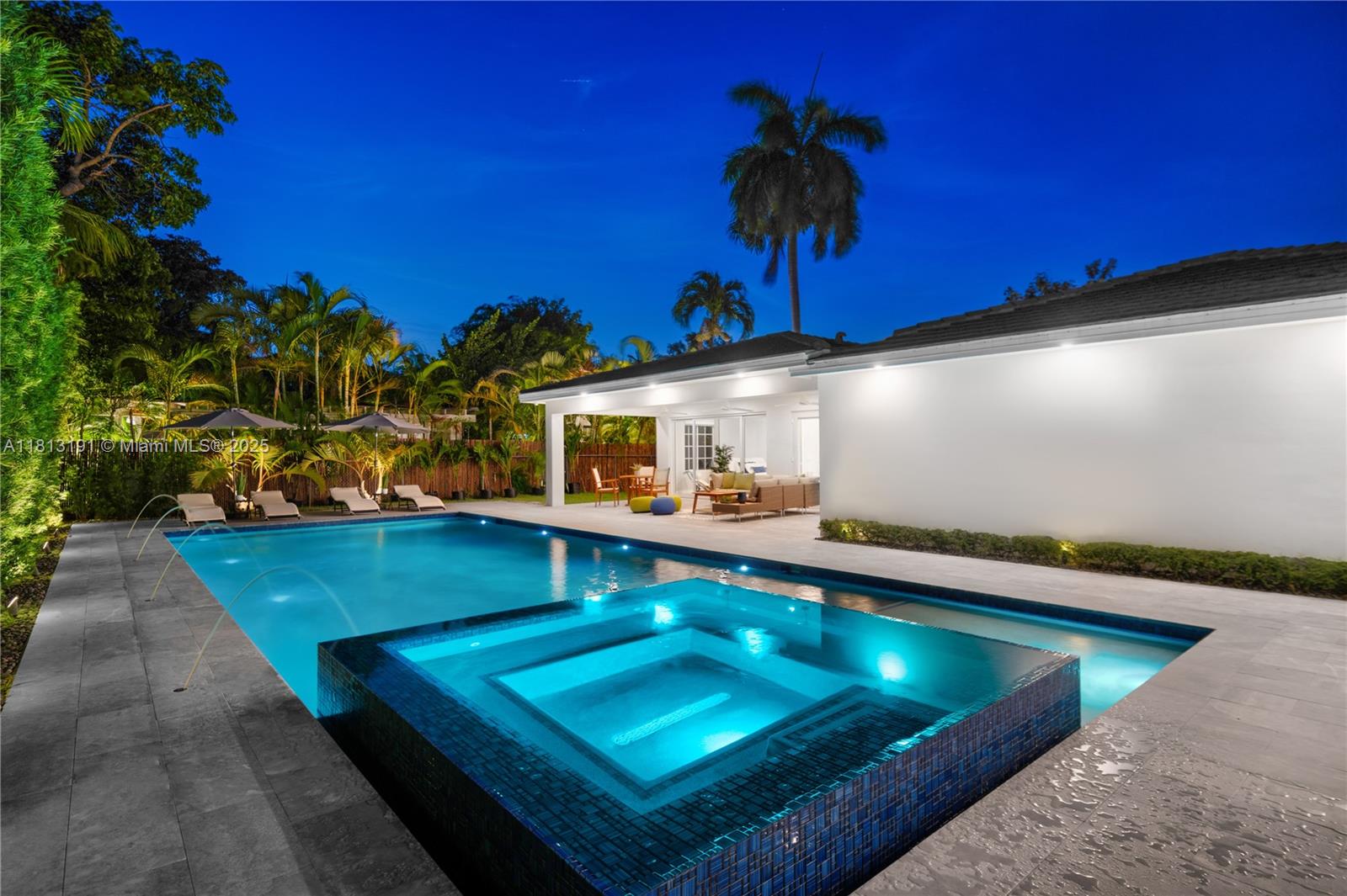 4380 Lake Road Miami, FL 33137 - Photo 39 of 41 a view of a pool with a yard