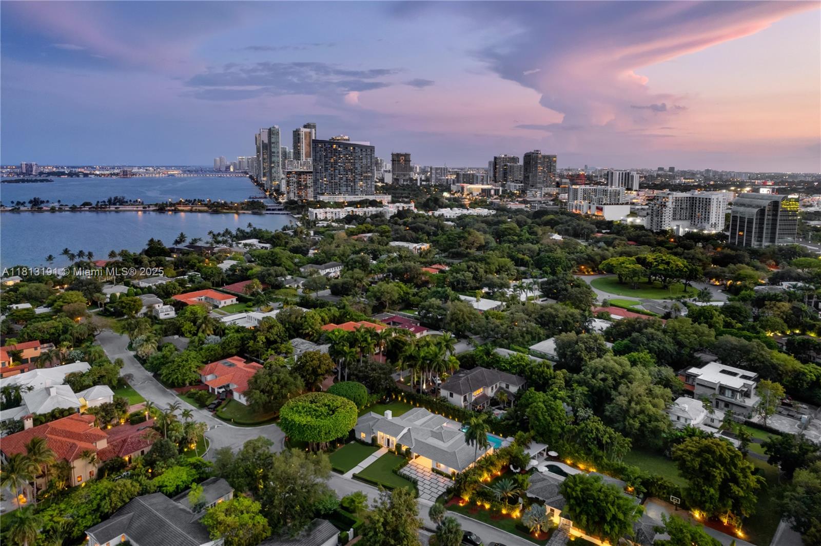 4380 Lake Road Miami, FL 33137 - Photo 41 of 41 an aerial view of a city with lots of residential buildings