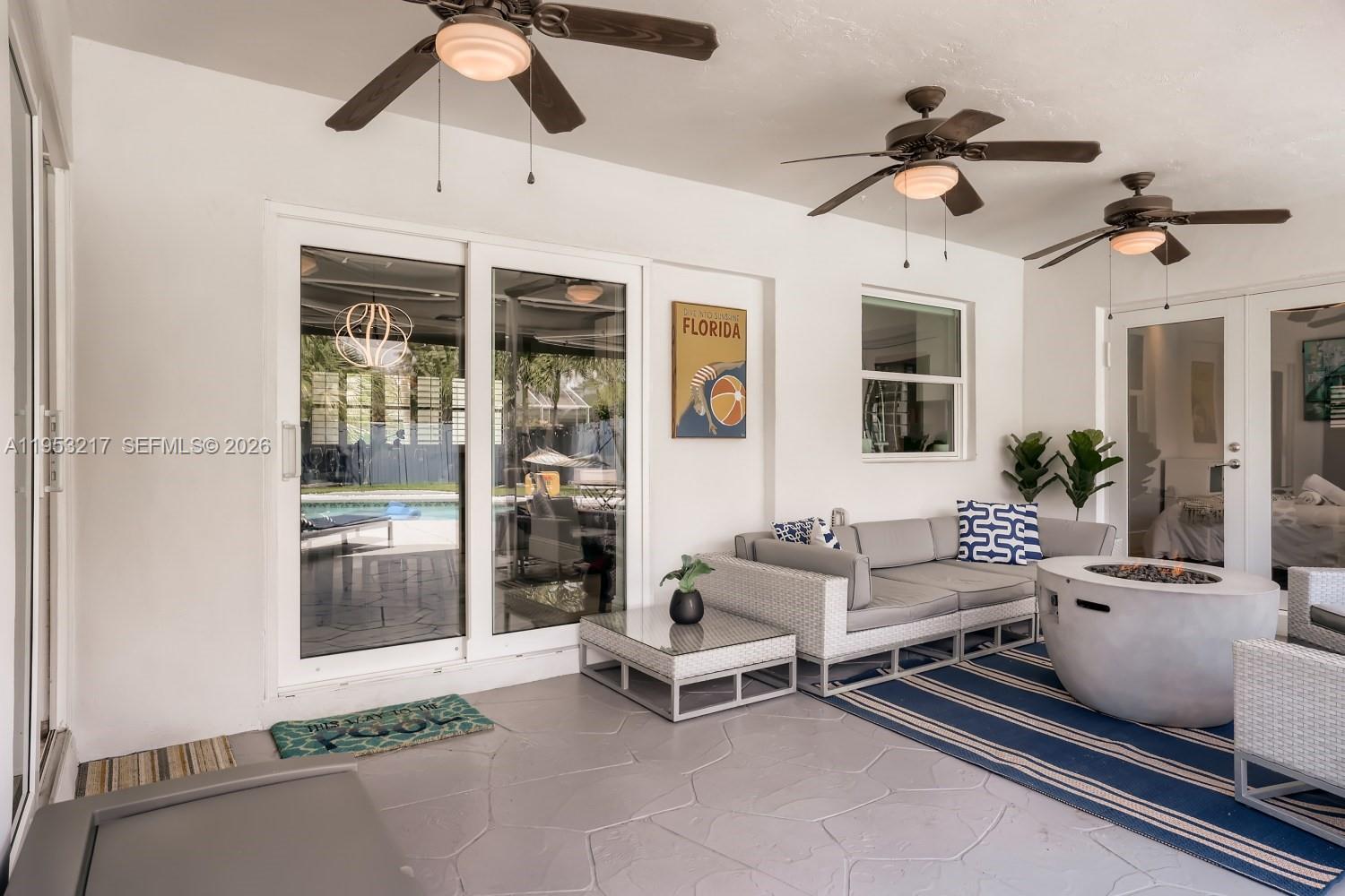 5117 Cleveland Street Hollywood, FL 33021 - Photo 30 of 39 a living room with furniture