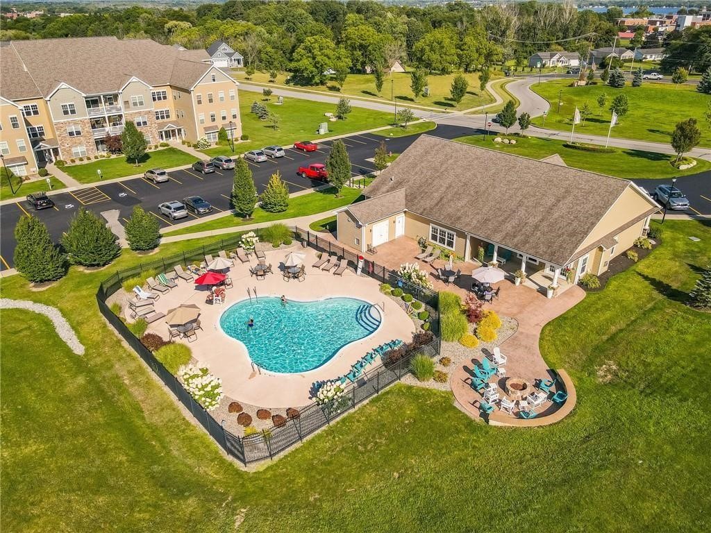 57 Thompson Lane Canandaigua City, NY 14424 - Photo 44 of 48 Ariel view of the Club House