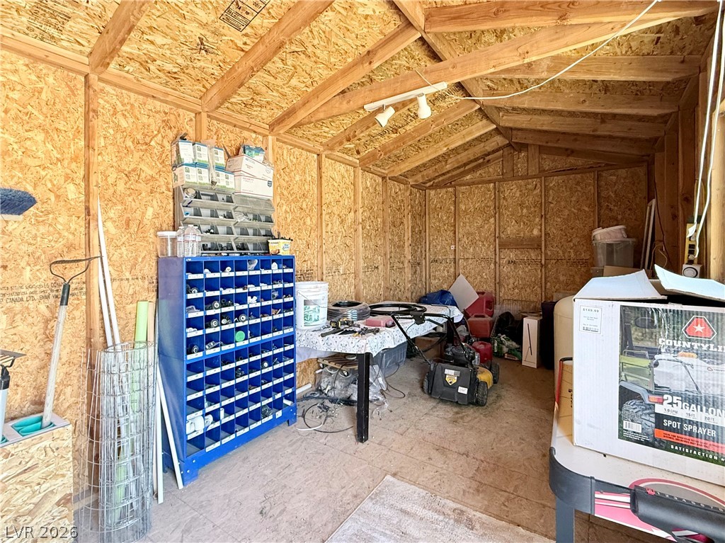 1220 East Gamebird Road Pahrump, NV 89048 - Photo 39 of 49 Storage shed