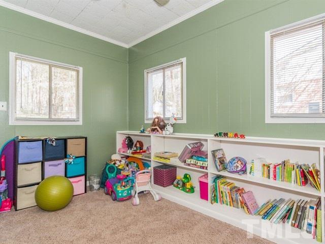 1726 Euclid Road Durham, NC 27713 - Photo 19 of 25 a view of play room with toys and a window