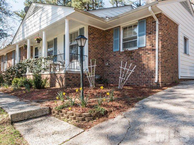 1726 Euclid Road Durham, NC 27713 - Photo 25 of 25 a front view of a house with garden