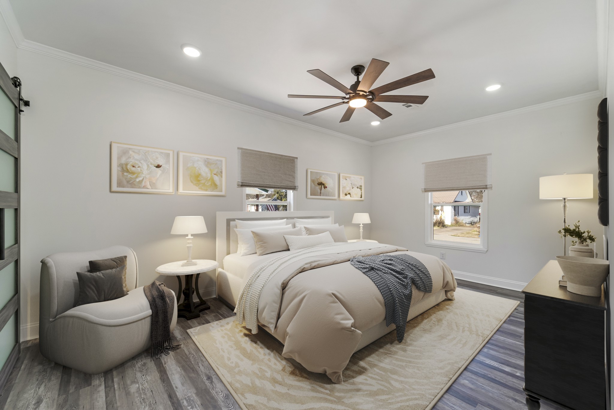 307 Wall Street Mount Pleasant, TN 38474 - Photo 14 of 33 a bedroom with a bed and a couch