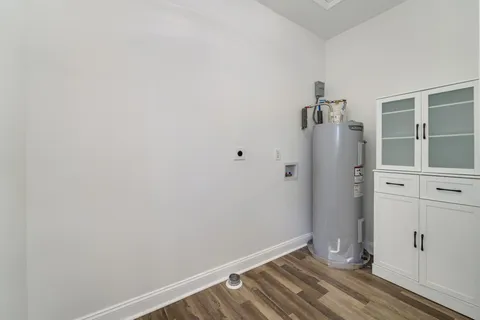 a view of wooden floor