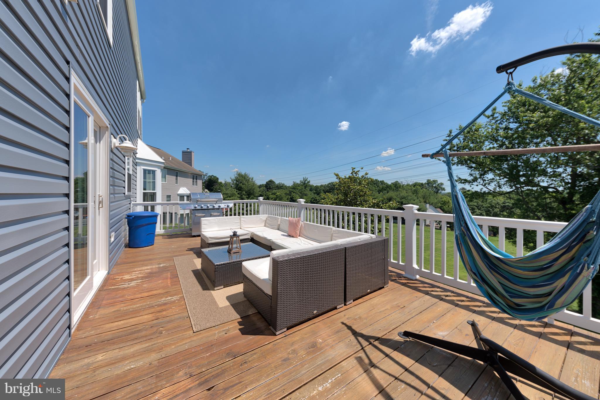 9231 Bretton Reef Road Baltimore, MD 21234 - Photo 28 of 30 Another View of Excellent Deck off Kitchen