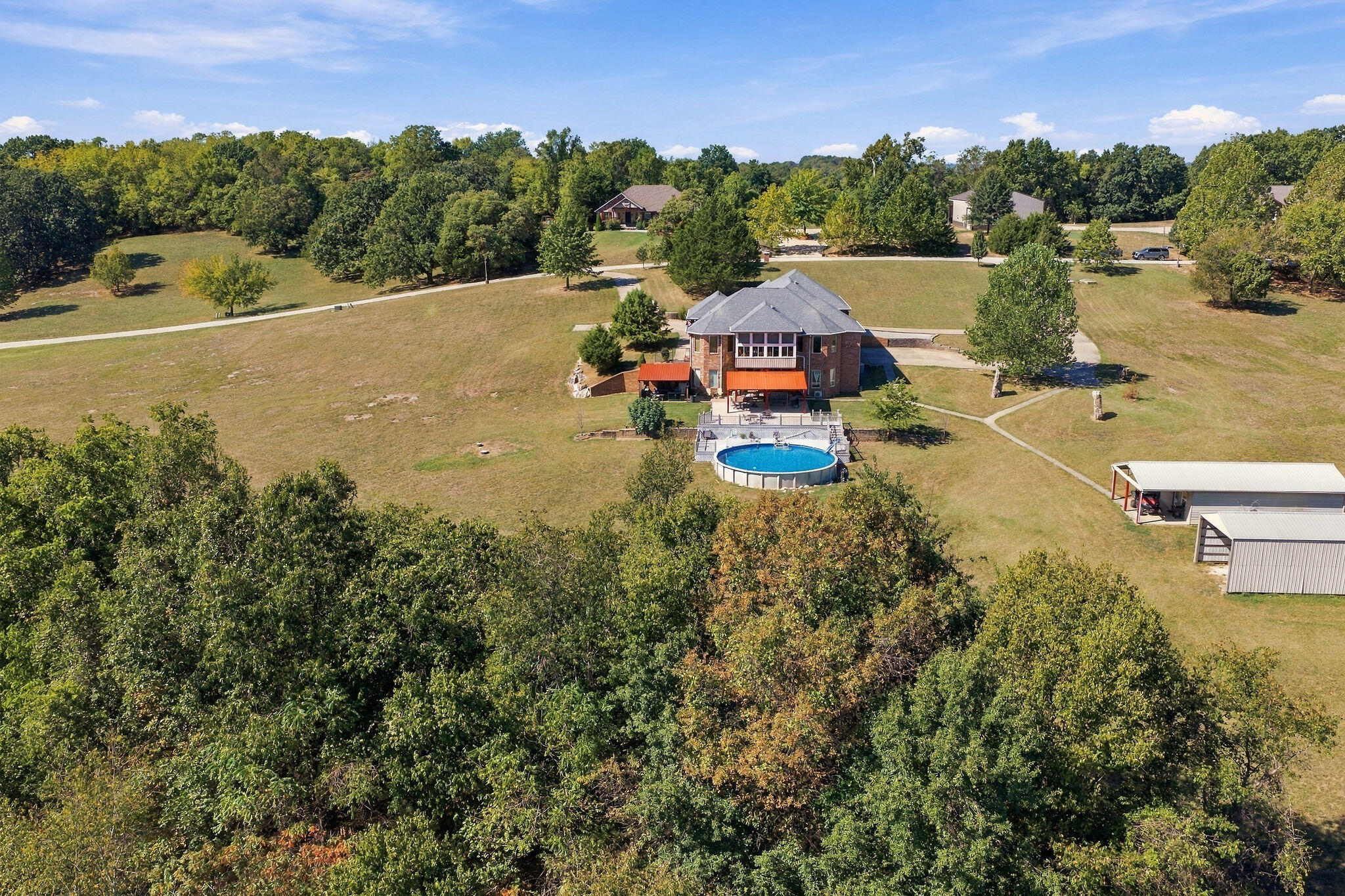 1218 Oak Hill Road Ozark, MO 65721 - Photo 8 of 78 Far back of house