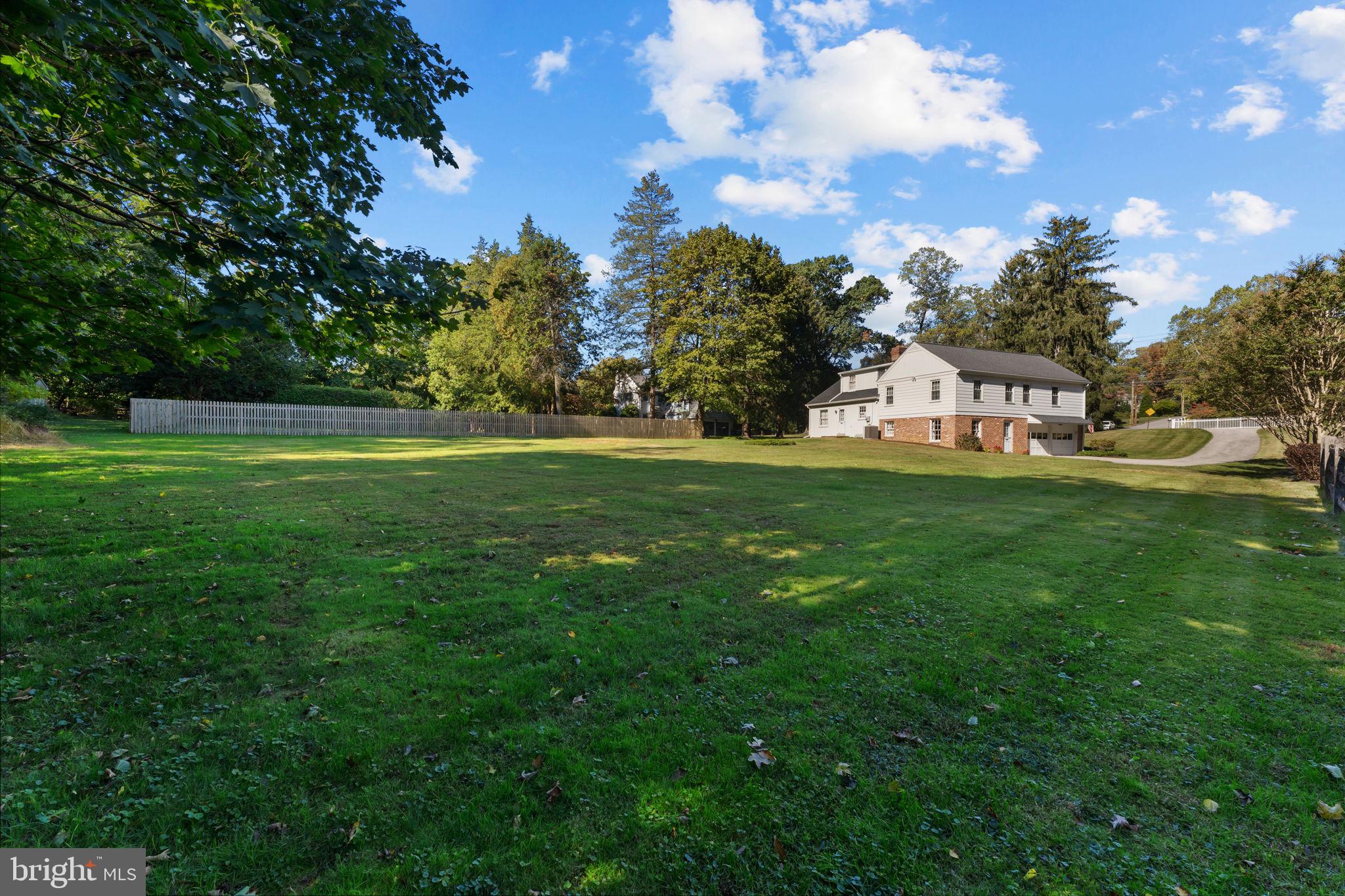 962 Weadley Road Radnor, PA 19087 - Photo 41 of 45 a view of a house with a big yard