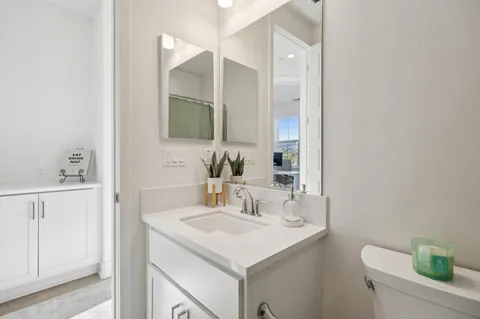 a bathroom with a sink and a toilet