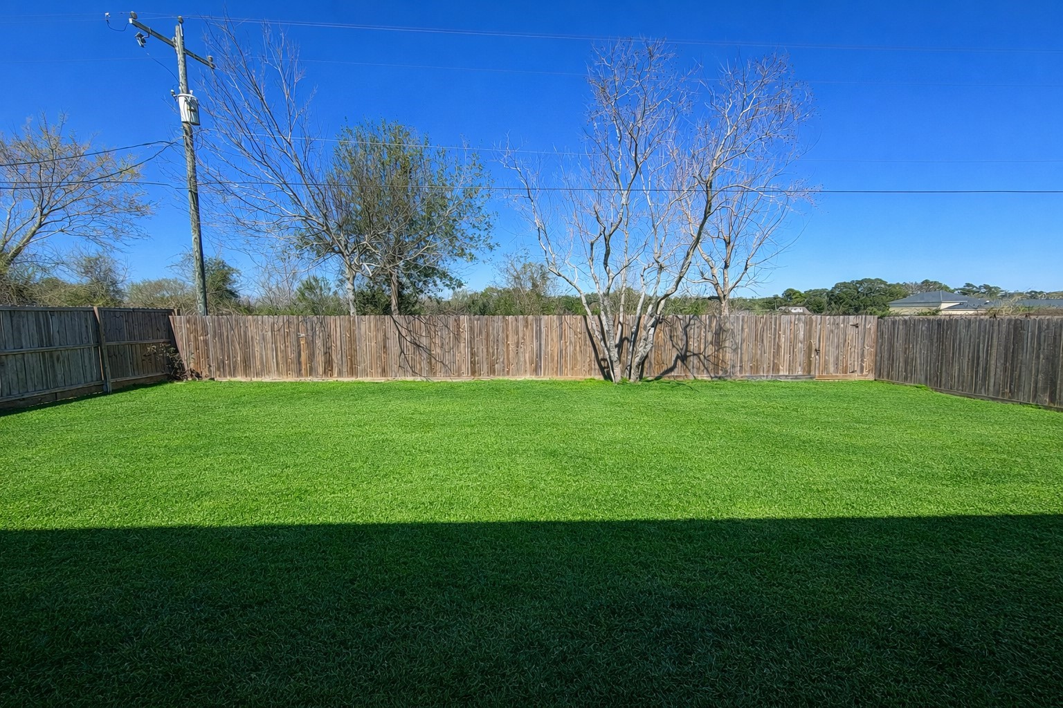 216 Shannon Street Angleton, TX 77515 - Photo 26 of 26 a view of swimming pool with a yard