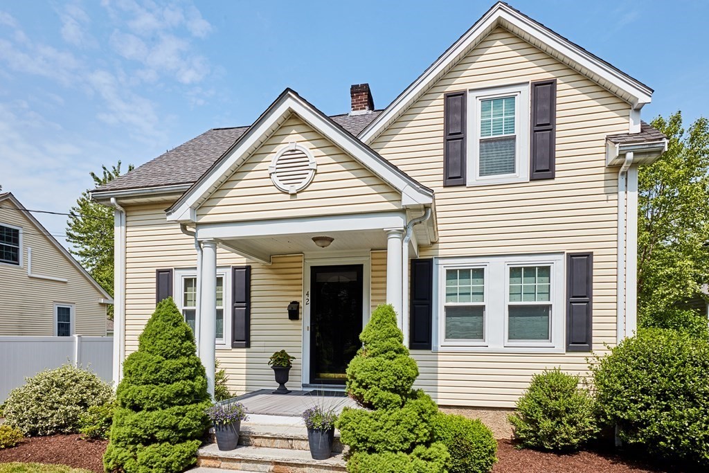 42 Buckmaster Road Westwood, MA 02090 - Photo 2 of 27 front view of a house
