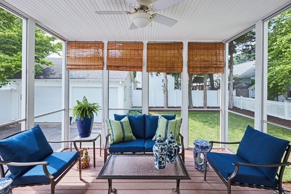 42 Buckmaster Road Westwood, MA 02090 - Photo 23 of 27 a living room with furniture and a floor to ceiling window