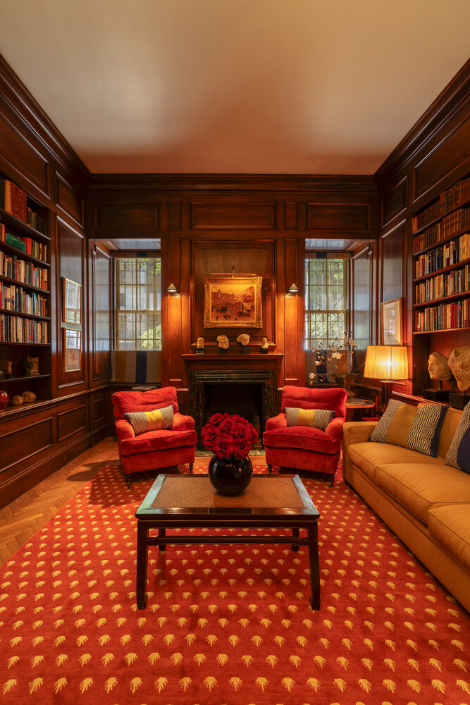 765 Park Avenue, Unit MASIONC Manhattan, NY 10021 - Photo 13 of 29 a living room with furniture a rug and a large window