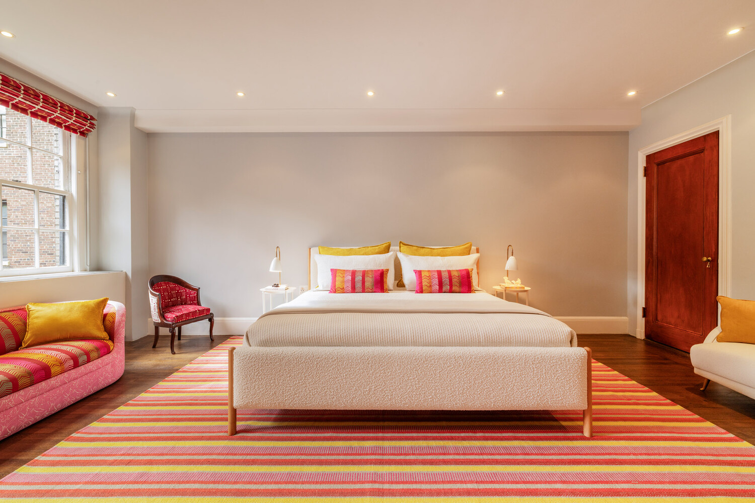 765 Park Avenue, Unit MASIONC Manhattan, NY 10021 - Photo 15 of 29 a bedroom with a bed and a couch