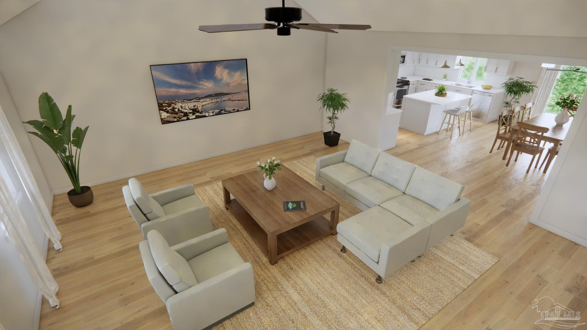 4388 Russell Elliott Road, Unit 37 Jay, FL 32565 - Photo 6 of 18 a living room with furniture and a couch