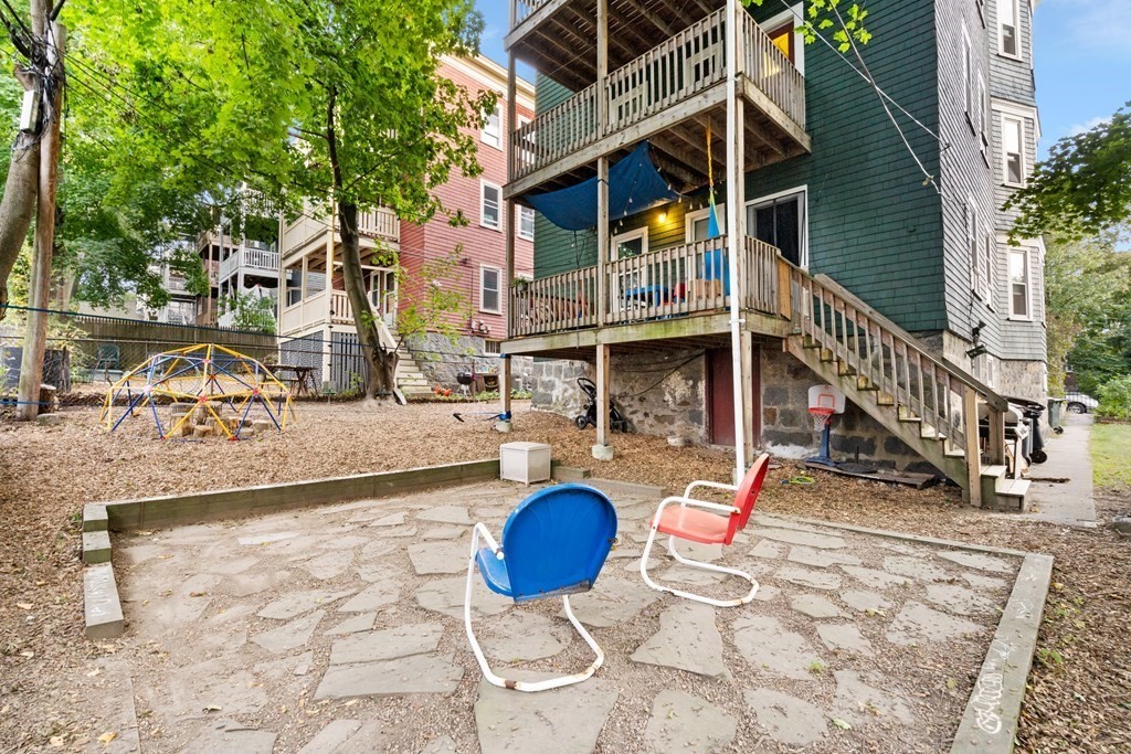 70 Montebello Road, Unit 1 Boston, MA 02130 - Photo 14 of 20 a view of a house with swimming pool