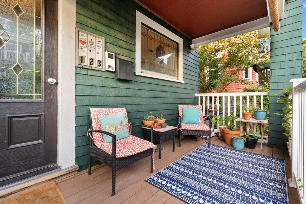 70 Montebello Road, Unit 1 Boston, MA 02130 - Photo 20 of 20 a outdoor living room with furniture
