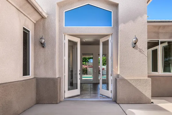 a view of an entryway of house
