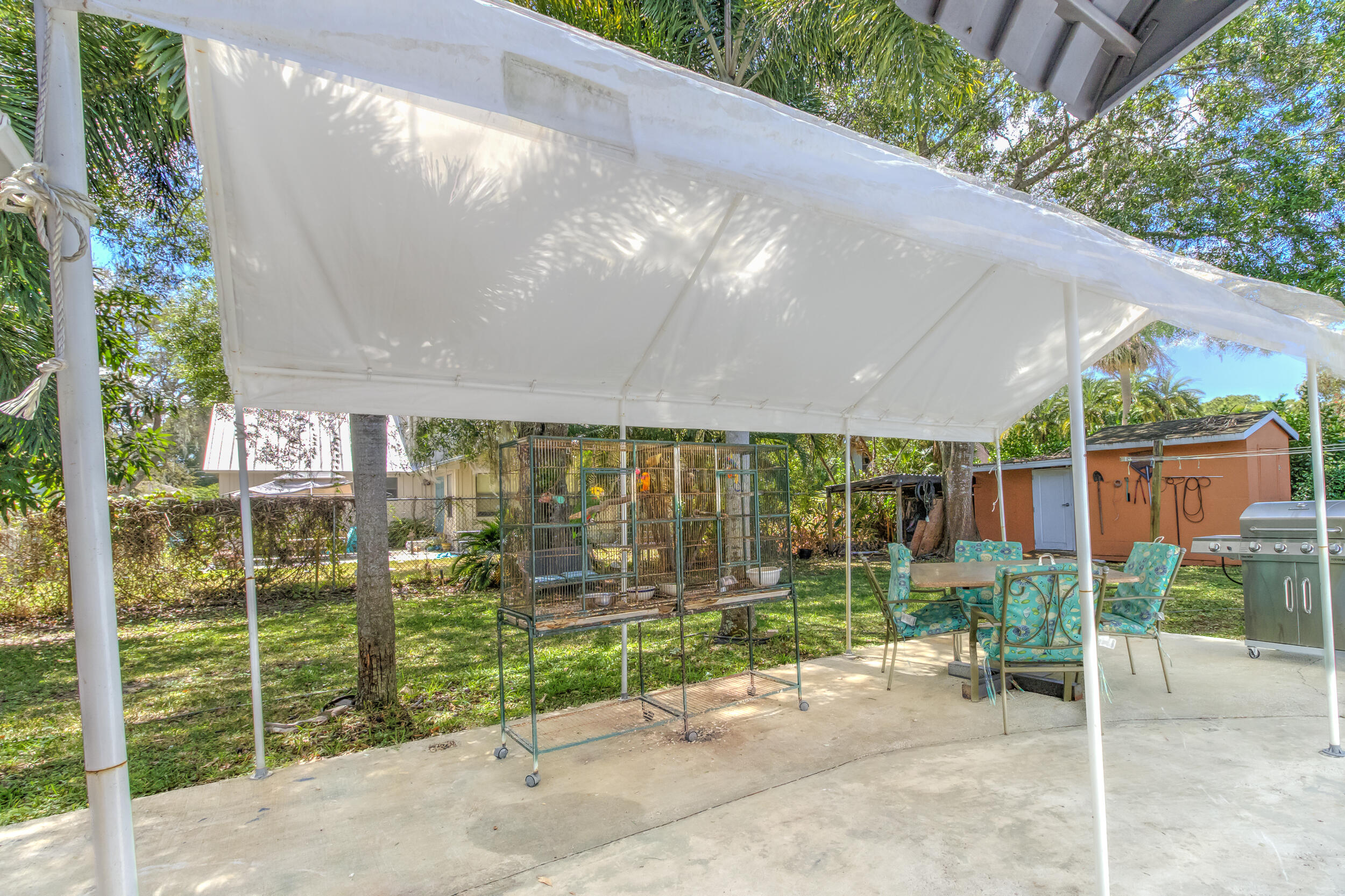 705 Kearney Road Fort Pierce, FL 34982 - Photo 22 of 30 Backyard slab