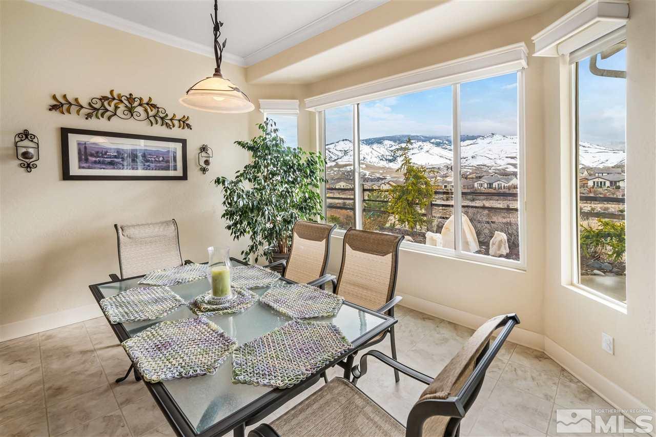 1235 Meridian Ranch Drive Reno, NV 89523 - Photo 6 of 19 a view of a dining room with furniture window and outside view