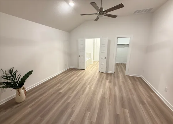 a view of empty room