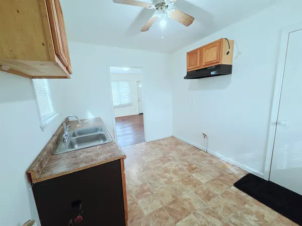 a view of kitchen and microwave