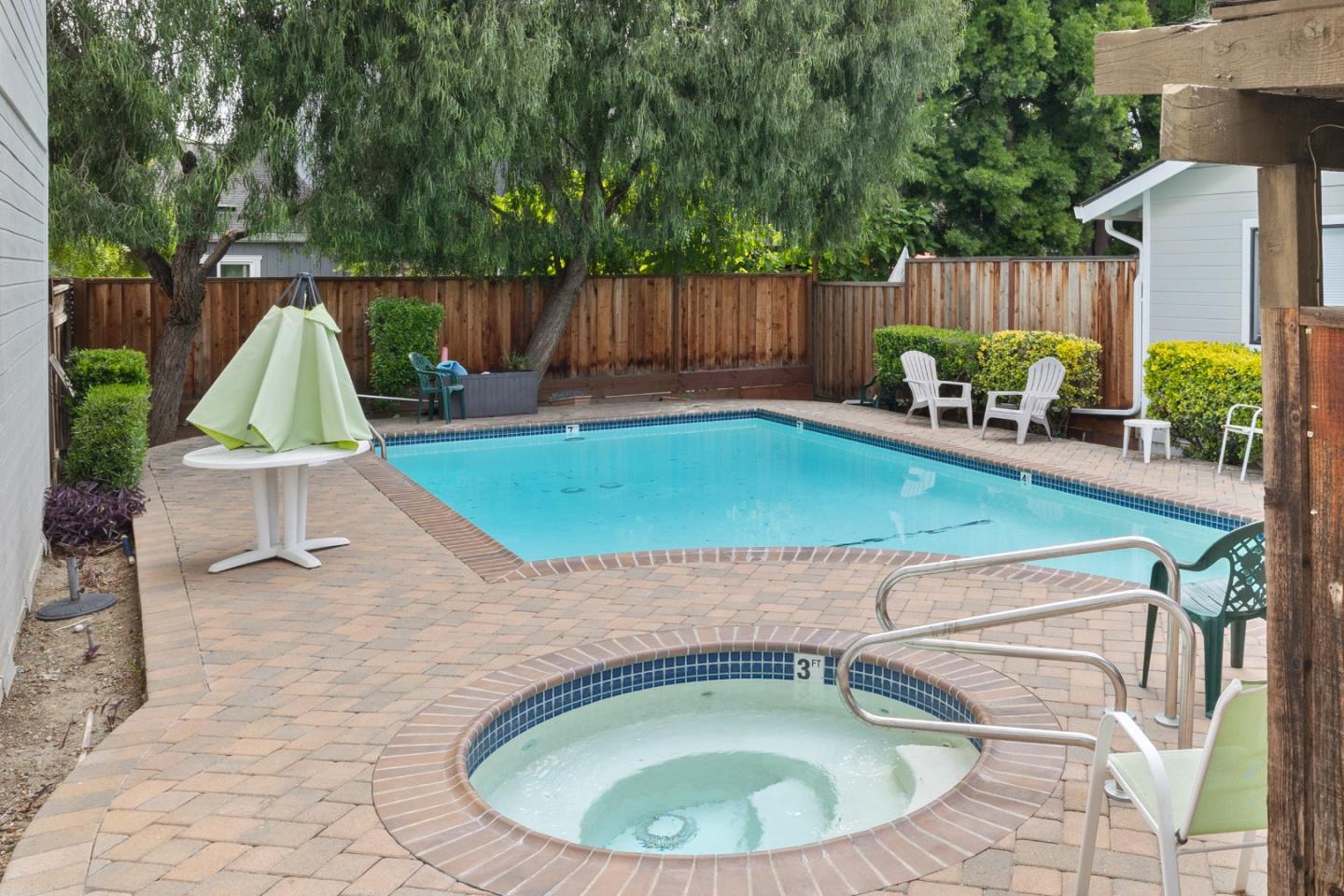 1148 Kayellen Court San Jose, CA 95125 - Photo 22 of 23 a view of a backyard with swimming pool