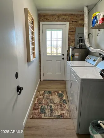 a room with storage and utility